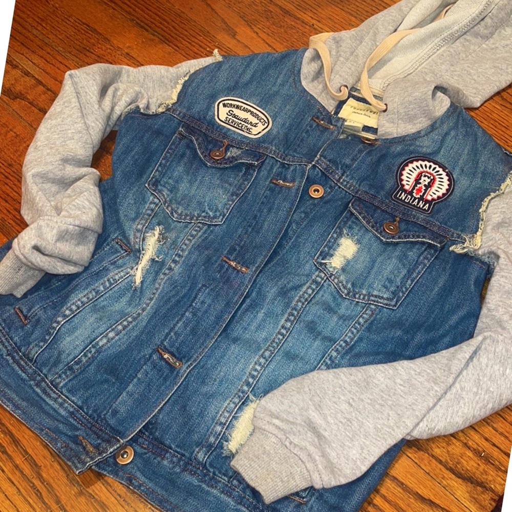Premium denim Indiana jean jacket💕